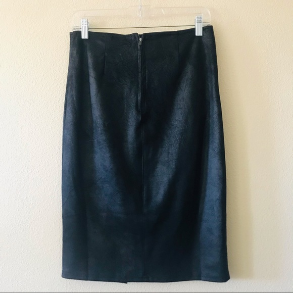 Free People Vegan Suede Midi Skirt - Picture 5 of 6